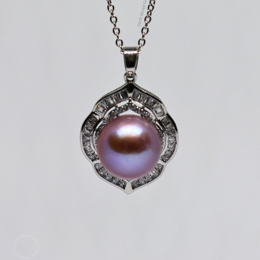 Rare Large 13.8mm Edison Pearl Pendant